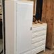 Vintage asymmetrical wardrobe