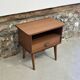Scandinavian 1960s teak bedside table
