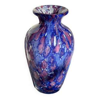 Vase en verre soufflé la rochere