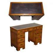 Vintage Military Campaign Desk with Brass Fittings