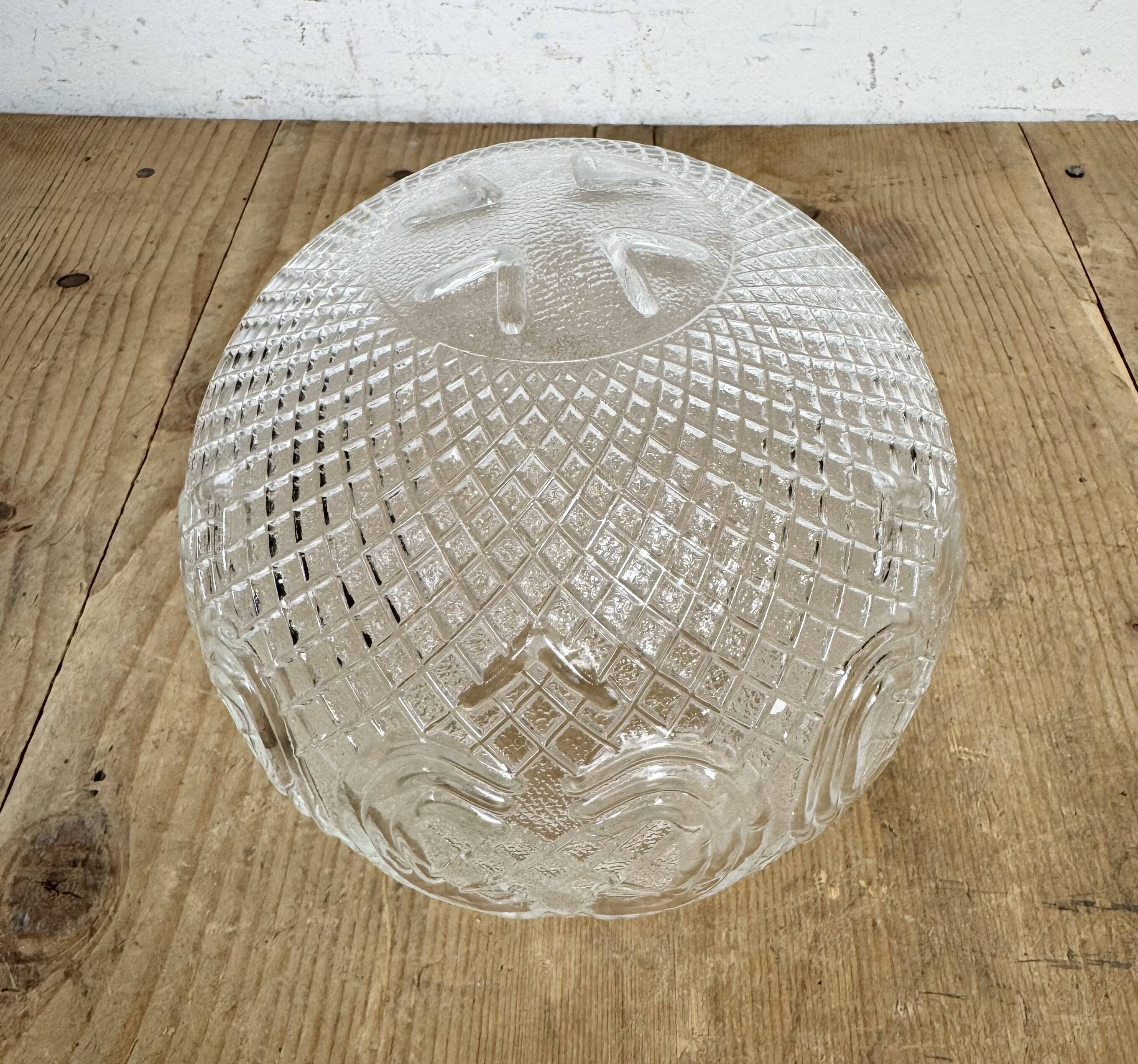 Vintage White Porcelain Pendant Light, 1970s