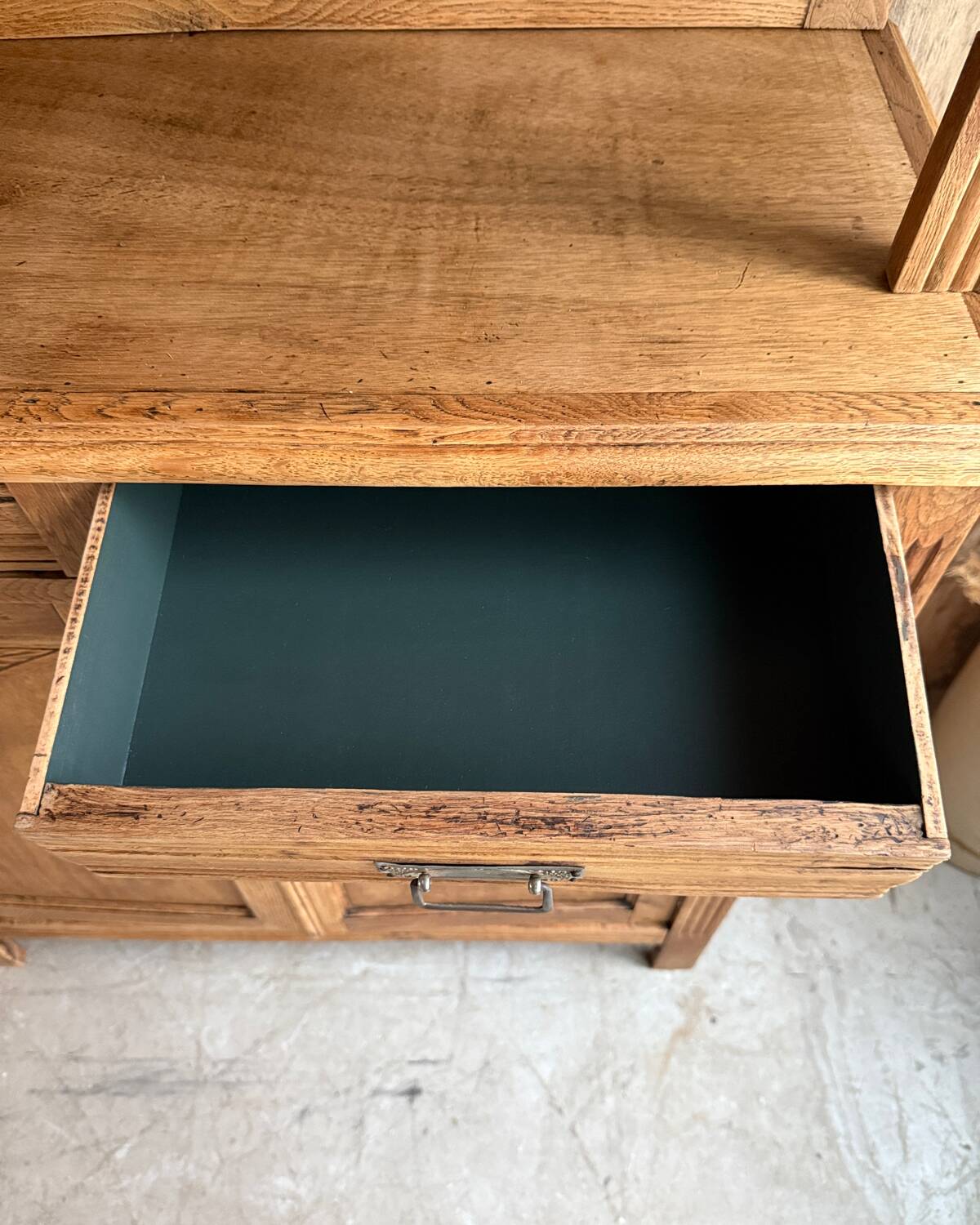 Art Deco oak sideboard (restored)