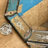 Octagonal Venetian mirror
