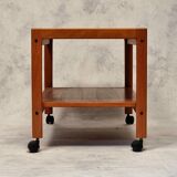 Vintage Scandinavian Rolling Trolley - BRDR Furbo, Spøttrup - Teak - Ca 1960