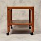Vintage Scandinavian Rolling Trolley - BRDR Furbo, Spøttrup - Teak - Ca 1960