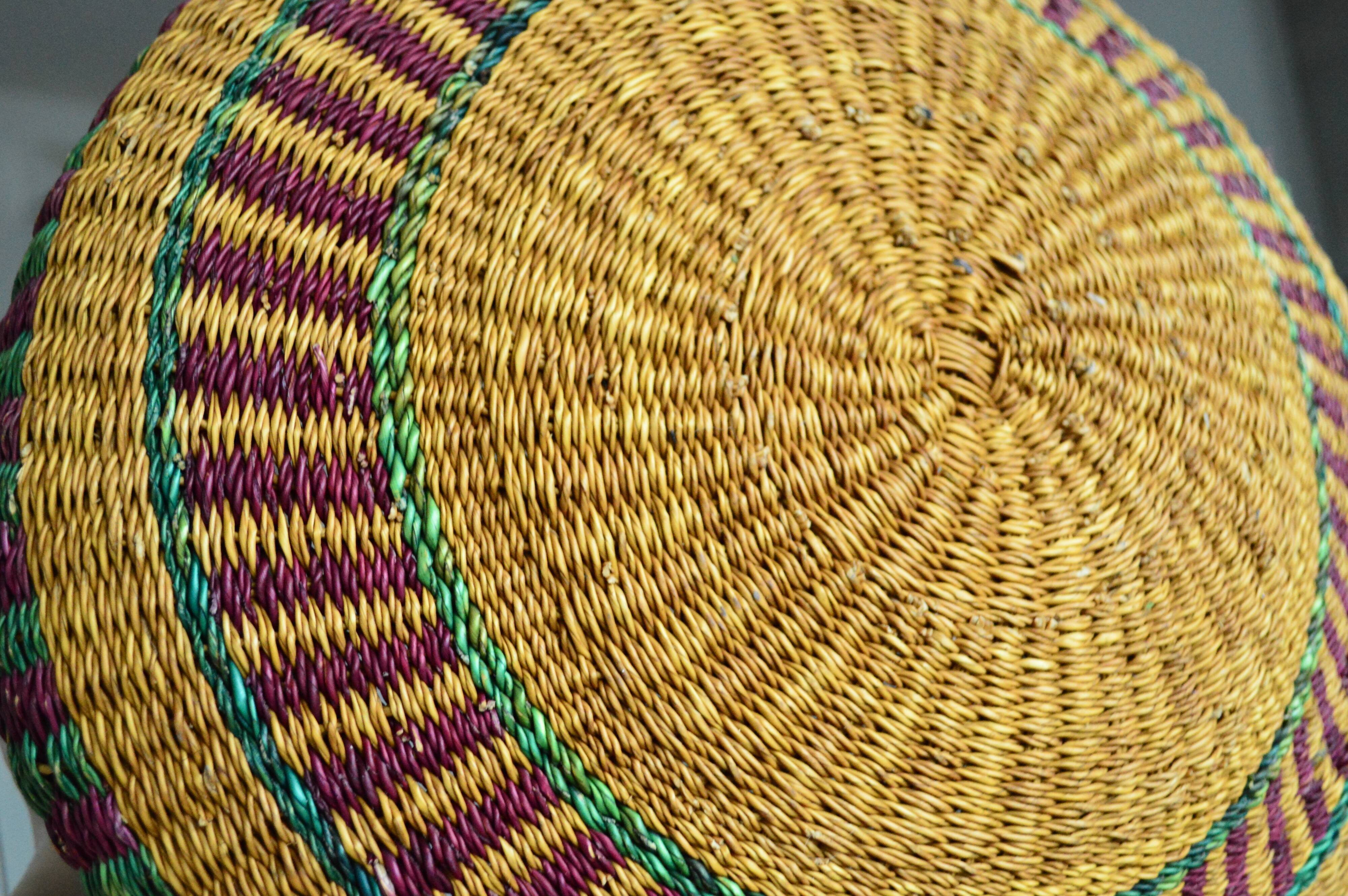 Old African bolga basket