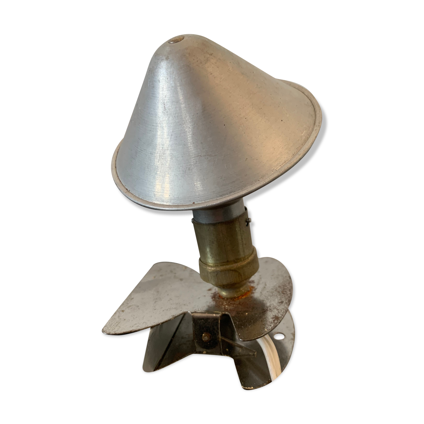 Old mushroom clip lamp