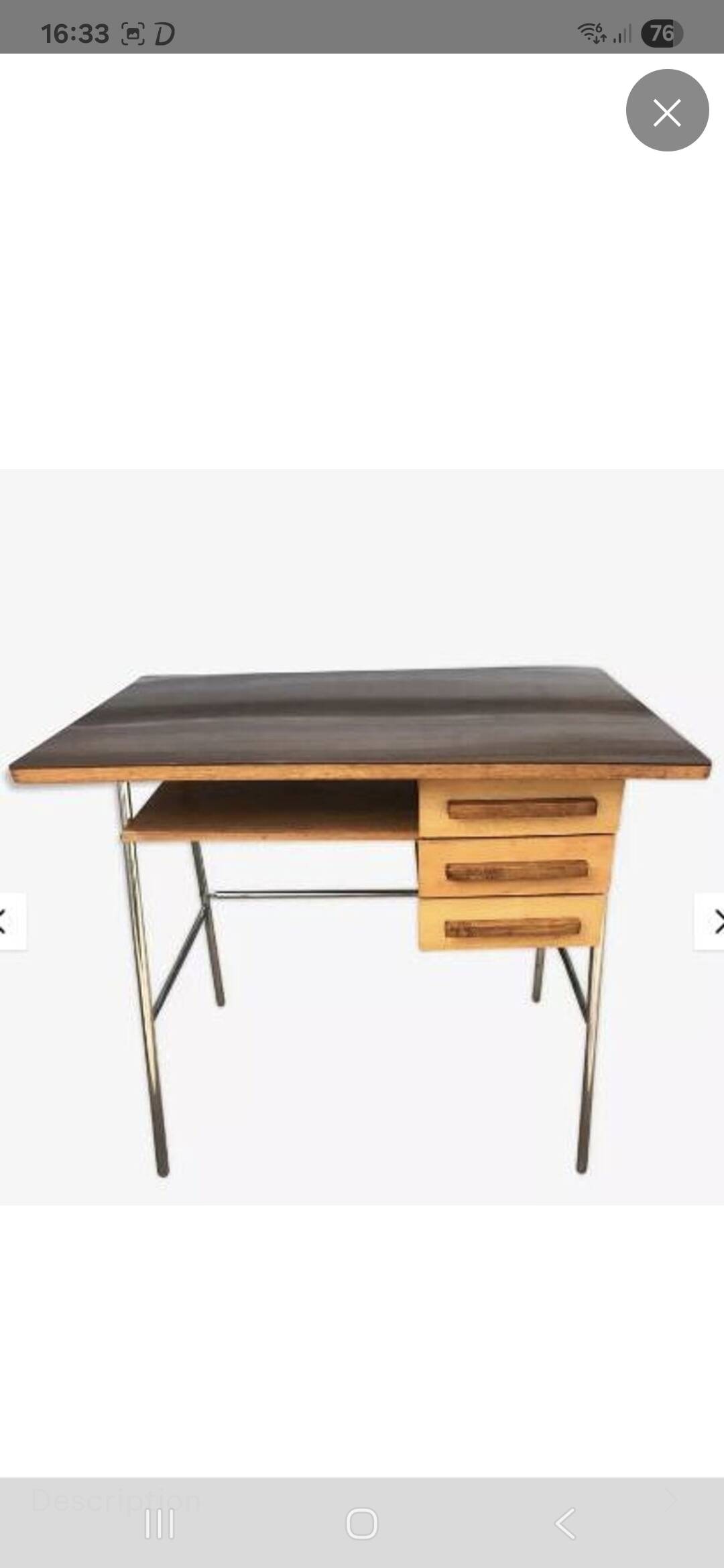 vintage desk from the 60s/70s