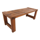 Scandinavian pine bench, Sweden, 1970