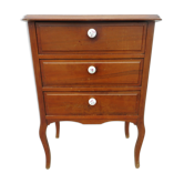 Furniture three drawers on stand