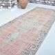 Tapis de sol vintage turc orange sku 3336
