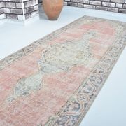 Tapis de sol vintage turc orange sku 3336