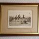 1890 Engraving Frank Paton, The Favorite's Bottom, Horse Racing