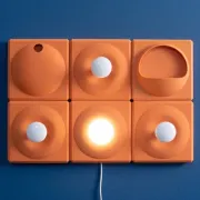 Space Age Wardrobe | Pocket Panels | 3D Wall Panel | Wall Decoration Mid-century Boho