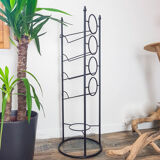 Wrought iron bottle holder