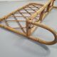 Rattan head and footboard from the 60s/70s