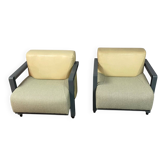 Pair of Artifort Model 952 “Transformation” Lounge Chairs by Hans de Wit.