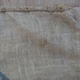 Burlap bag, train décor for the company ZPC