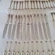 Christofle Rubans Cutlery Set - 133 pieces in silver-plated metal