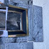 Marble fireplace