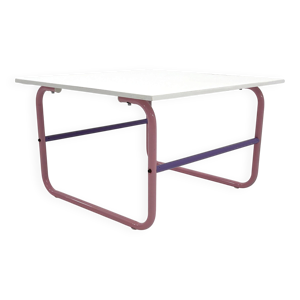 table à café tubulaire