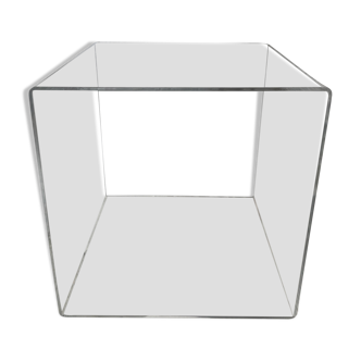 70s Plexiglas Cube