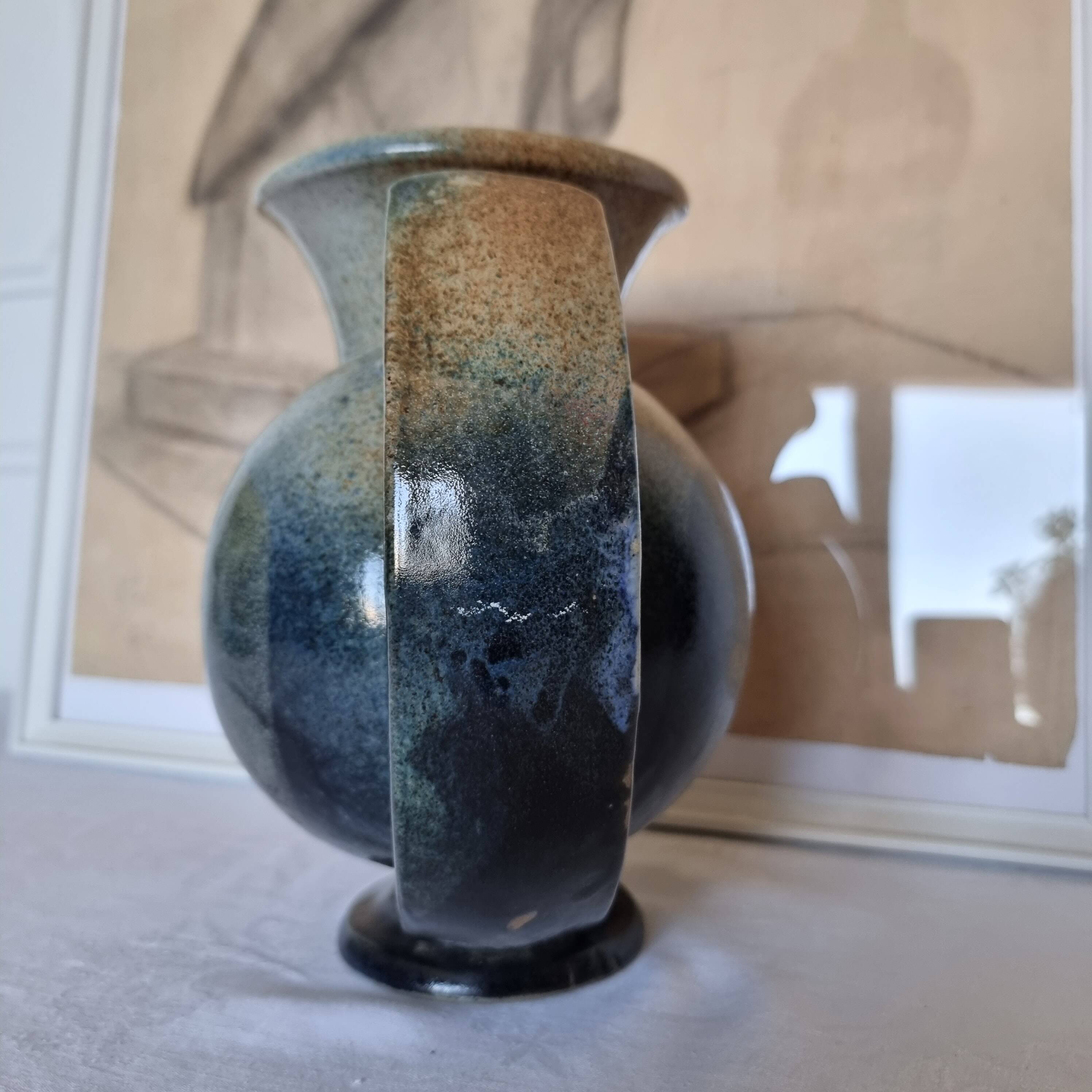 Avant-garde French ceramic pitcher from the 1960s - A simple design