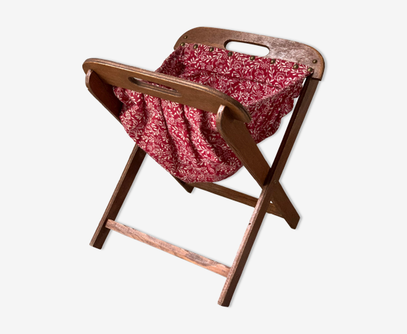 Panier de tricot vintage