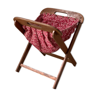 Vintage knitting basket