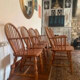 6 Windsor armchairs