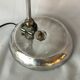 Industrial desk lamp 1950 in polished metal Bauhaus type