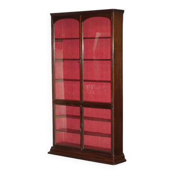 Large display cabinet in Victorian apothecary style.