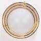 Italian Brass Flush Mount ceiling lamp 1970s