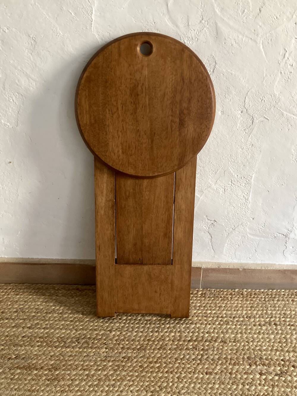 "Suzy" wooden folding stool by Adrian Reed, 1970s