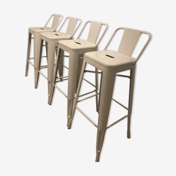 White bar stools