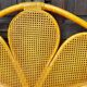 Rattan and caning headboard