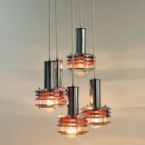 Space Age Cascading Pendant by Polam, 1960s/1970s