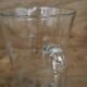 Lovely 1950s glass pitcher with gold gilding and patterns