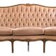 Antique sofa, baroque Louis XV style