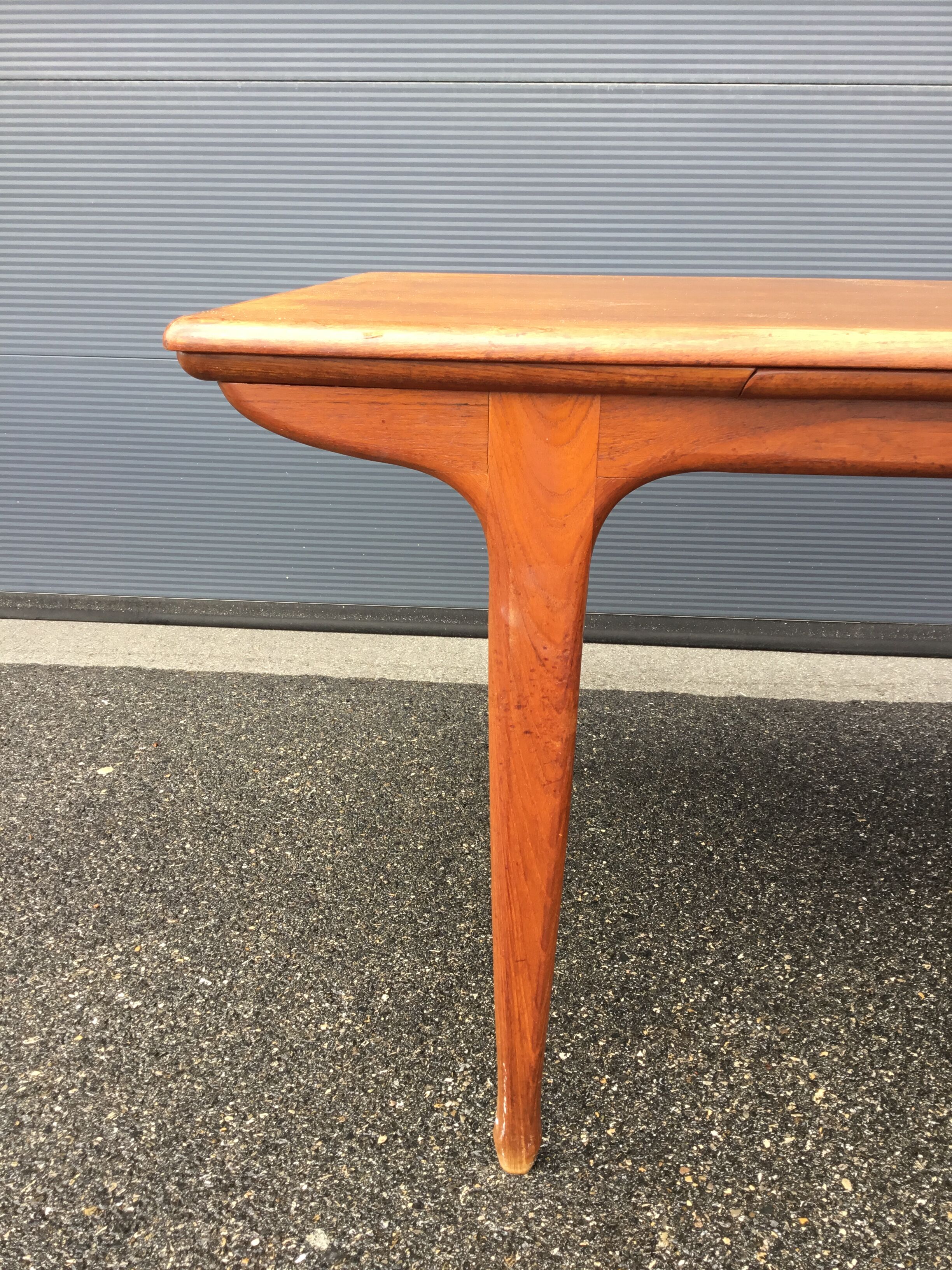 Teak table published by "Furniture TV Paris" Circa 1950-60