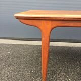 Teak table published by "Furniture TV Paris" Circa 1950-60