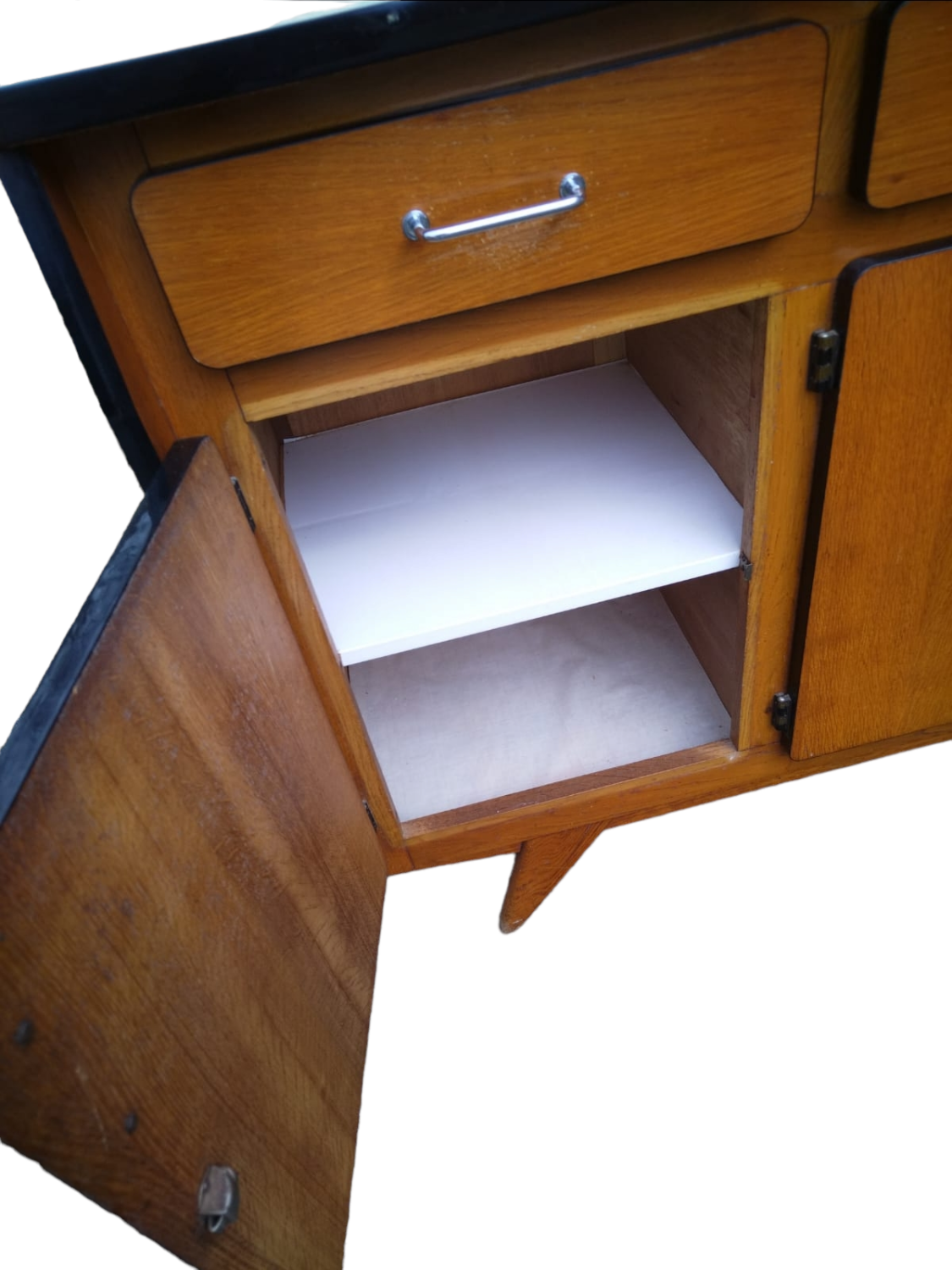 Wooden formica sideboard