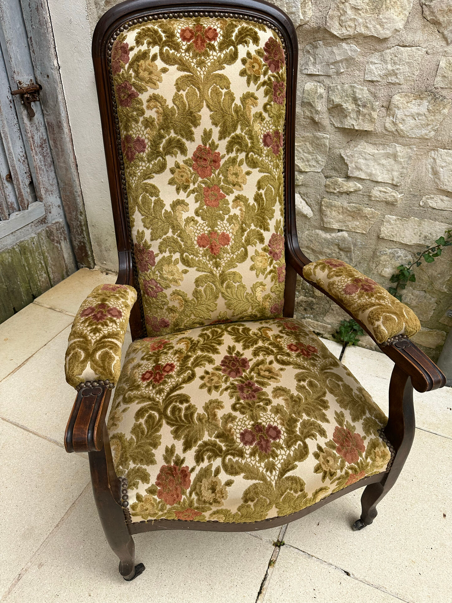 Authentic Voltaire armchair Louis-Philippe – Restored