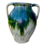 Glazed earthenware pot or jar