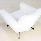 Studio Tecnico APA, Pair of Armchairs Model M530 for Lenzi. Italy C.1950