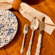 Silver cutlery for 12 guests