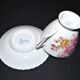 Lot de 2 tasses fleuries pivoine en porcelaine allemande AK Kaiser Germany