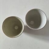 Two goblets on a pedestal Atelier Hurtault Puisaye