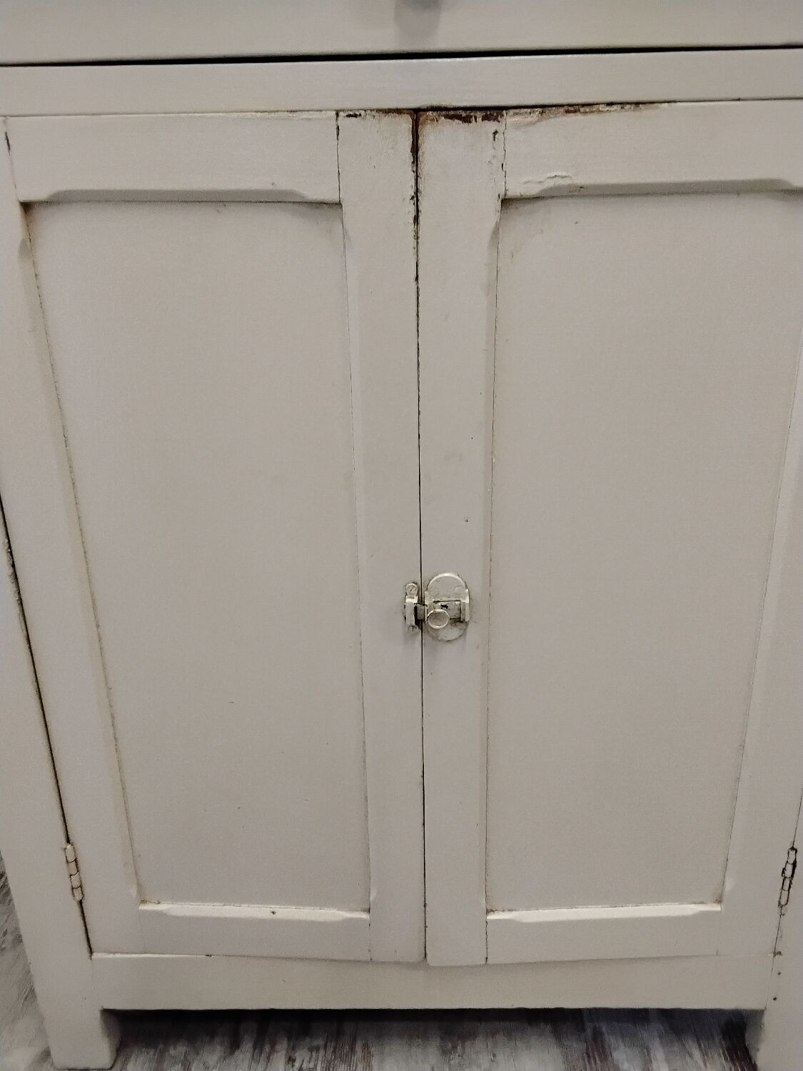 Old wooden Parisian buffet