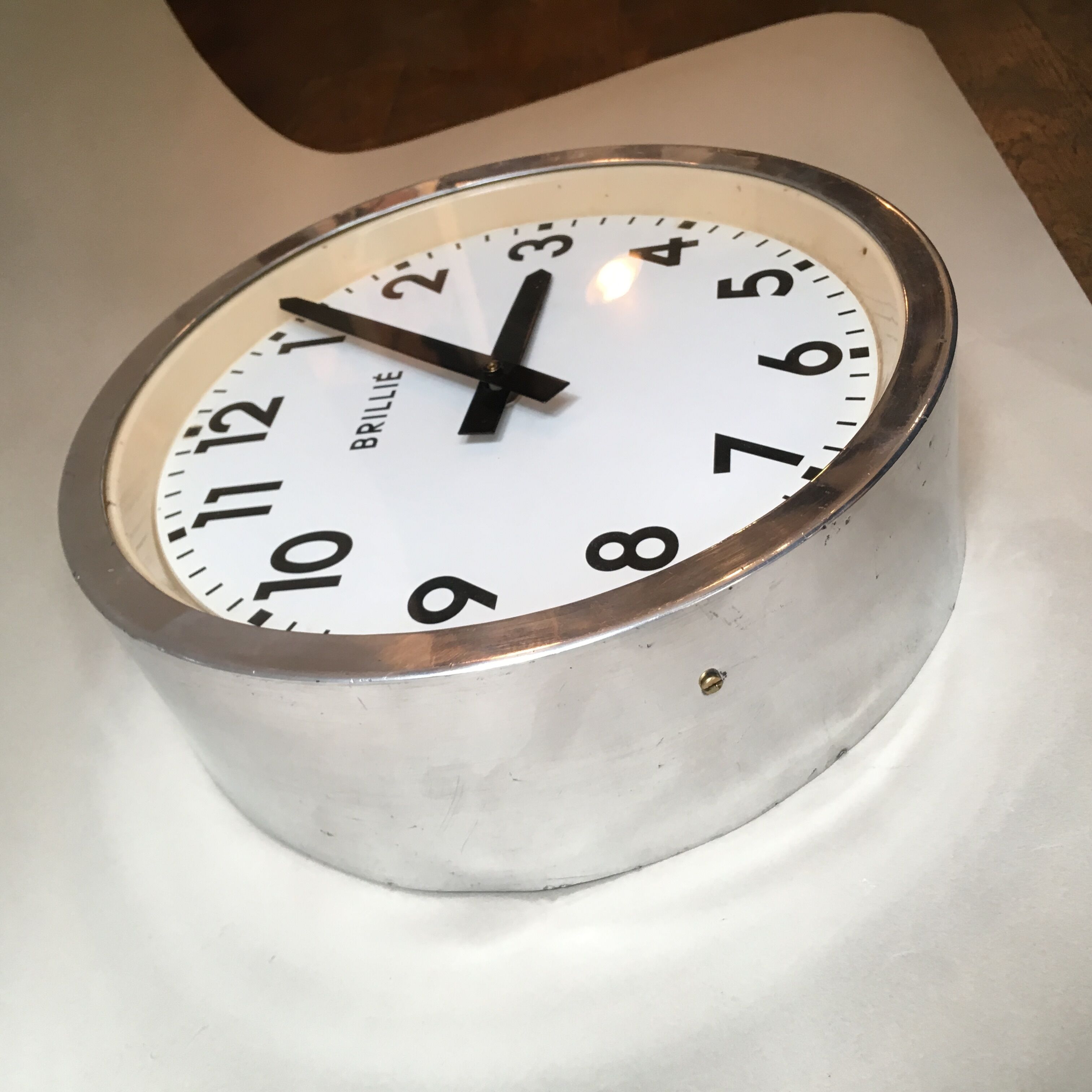 Industrial clock from the 1950s